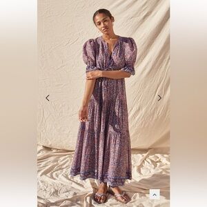 Saylor Lynn Floral Maxi Dress Sz Small